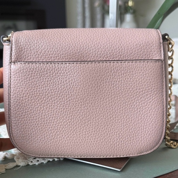 Michael Kors mauve pink Crossbody Bag with Gold Accents - Picture 6 of 12
